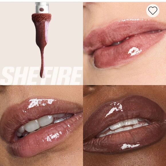 🌻 HUDA She Fire Lipgloss New FullSz - Picture 5 of 5